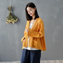 봄 여름 절복 승복 가디건 린넨 카라 개량한복 생활한복 퓨전 한복