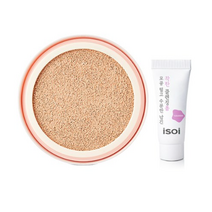 아이소이 스킨케어 쿠션 파운데이션 SPF38 PA++ 리필 + 수분폼 7ml 세트, 4세트, 21호(쿠션)