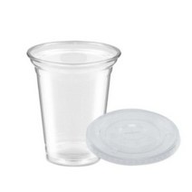 원타임팩 테이크아웃 아이스컵 473ml (16온스) + 평형뚜껑 세트, 50개입, 3세트