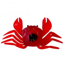 베이스트랩인공 게 미끼 10/14cm 크랩 소프트 낚시 바다 장비 트랩 비치 보트 카약 잉어베이스 물고기 액세, 03 Red L
