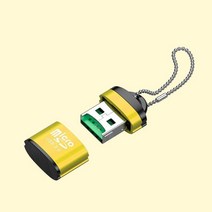 블랙박스 드론 SD카드 마이크로SD카드 USB 마이크로 SDTF 카드 판독기 2.0 미니 휴대 전화 메모리 노트북, 01 Gold