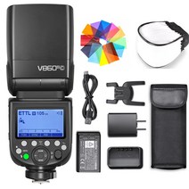 [GODOX 정규 대리점&일본어 설명서]Godox V860III-C 카메라 플래시스 스트로보 스피드라이트 Canon 카메라 대응 - 기술적 마크 첨부 []