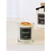 [허센트] 천연 소이캔들 핸드메이드 공방 캔들선물, 잉글리쉬 페어 앤 프리지아