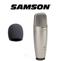original samson c01u pro with free wind 스폰지 usb 콘덴서 마이크 스튜디오 녹음 음악 youtube 비디오