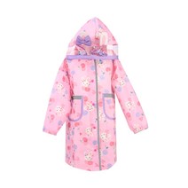 윙하우스 로라앨리 체리 레인코트 우비 우의 비옷 투명 챙 똑딱이 유아 아동 남아 여아 키즈 어린이집 유치원