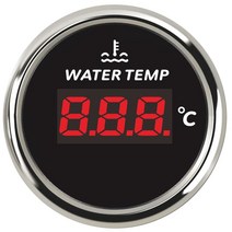 52mm 자동차 차량용 수온 게이지 온도 표시기 디지털 미터 + 센서 트럭 해양 보트용, 05 Digital BS