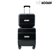 무민 버터 OJT-1318 18인치 블랙 레디백 세트 기내용 캐리어 여행가방