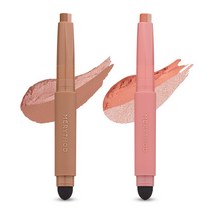 메리쏘드 투톤 섀도우 2종 세트, 스탈릿코랄+로얄베이지, 1세트