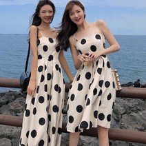 나시원피스 플레어 숏원피스 롱원피스 쉬폰 OPC010 민소매 랩