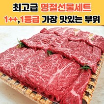 한우세트 1등급 선물용 소고기 구이용 선물 세트 한우셋트 채끝등심 한가위 특수부위 모듬 대전 업진살 부채살 장모님선물, 1호 백호제일