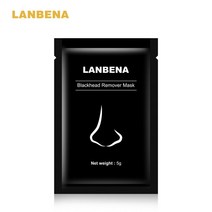 LANBENA 블랙 헤드 여드름 마스크 페이셜 케어 진흙 치료 숱이 모공 피부 클렌징 TSLM2, 한개옵션1, 01 1pc
