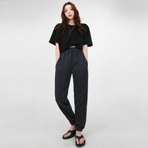 그랜피니 남녀공용 루즈 핏 조거 밴딩 트레이닝 팬츠 GFPP04