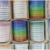 폴라로이드 사진 꾸미기용 종이테이프 세트 오렌지