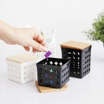 일본생산 홈리빙 깔끔 수납 바스켓 미니 정리함 SB10, 스몰화이트