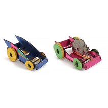 무동력 고무줄 탄성자동차(코뿔소)-DST