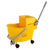 미화업체용 배수구장착 이동식 대걸레짤순이 청소용역 마포탈수기 빌딩 관공서, 핸드짤순이소형