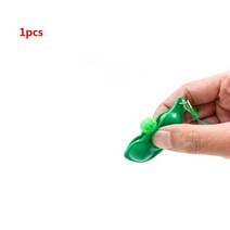 콩나물재배기bean sprout cultivator 완두콩 키 체인 감압 완구 fidget toys Edamame toys 무제한 짜내기 p, 01 1pcs