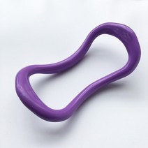 스파인코렉터 홈 필라테스 요가 스트레칭 기구 인기있는 몰취미한 서클 근막 스트레치 링, 자주색