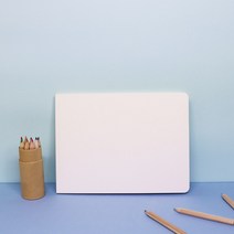 스노우아트 드로잉 스크랩북 8x6, 11p, 화이트 표지코팅 없음