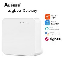 멀티 모드 지그비 게이트웨이 블루투스 메쉬 Tuya 와이파이 스마트 홈 브리지 허브 Yandex Alexa Google 라, 01 ZigBee Gateway
