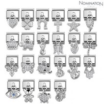 [노미네이션] 컴포저블 클래식 CHARMS 큐빅 실버 링크 331800 (택1)