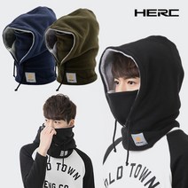 BUyuS헐크 넥워머 워머 방한용품 후드 털모자 방한마스크굿딜 브이숍, 03.고급방한항공모자-네이비