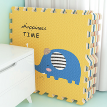 태권도장매트 대형퍼즐 태권도 방바닥 아기방 거실보온 조립식 매트, 고양이토끼