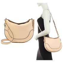 여자명품마크제이콥스가방80007922 Marc Jacobs The Drifter Pebbled Leather Crossbody Shoulder Bag Purse Buff