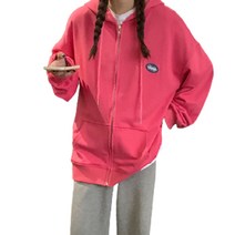 데이홀릭 몬테 데일리 루즈핏 후드집업