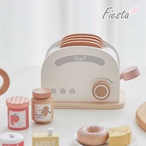 피에스타 원목 소꿉놀이 토스터 세트, 단품