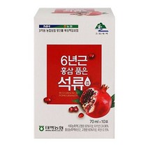 [태백농협] 6년근홍삼품은석류즙 70ml X 30포, 상세페이지 참조, 상세페이지 참조