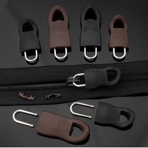 결합형 10p 간편수선 지퍼손잡이 셀프수선 4종, 3463-4. 소브라운 10p