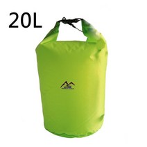 아쿠아백 워터백 드라이백 보트 낚시 래프팅 수영 5L/10L/20L/40L/70 용 야외 건조 방수 가방 플로팅 드라, 12 Green-20L