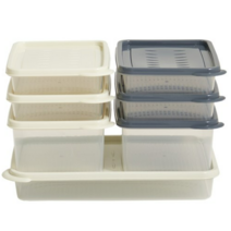 이지앤프리 다용도 냉동실 냉장고 정리용기 7P 세트, 5세트, 정리용기 1L x 4p+9L x 2p+2.5L x 1p