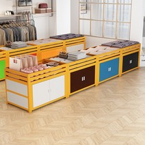 이동식 행사 매대 접이식 조립식 옷가게 백화점 행사, 상세이페이지 참고, 블루 120x80x80cm