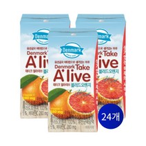 덴마크 테이크 얼라이브 120mL 블러드오렌지 x 24개