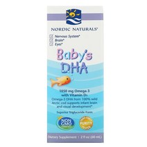 Nordic Naturals 노르딕네츄럴 영아용 DHA 비타민D3 함유 1 050mg 60ml(2fl oz)