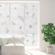 다호피앤씨 사계절용 7중 나뭇잎 무늬 단열 뽁뽁이, 반투명