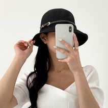 블루씨티 버클 라피아 바캉스 휴가 플로피햇 여성 밀짚 라탄 여름 모자