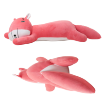 핑크 티벳 여우 바디 필로우 침대 대형 큰인형 애착인형 130cm 쿠션, [130cm]티벳여우