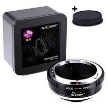 K&F Concept FD-L 캐논 FD 렌즈 -- 라이카 L 바디 어댑터 - 뒤캡포함 - Canon FD lens on Leica L camera adapter