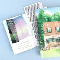 위랜드 다꾸 메모지 (반투명) 점착메모지 큐브형점착메모함, 03. 피치 블라썸