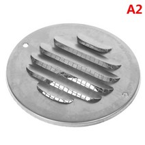 환풍기 커버 교체 욕실 주방 덕트 환기조정 가능한 공기 덮개 원형 천장 벽 구멍 공기 통풍구 그릴, 80mm