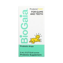 바이오가이아 Prodentis 베이지 프로바이오틱 드롭 잇몸 5ml(0.17fl oz), 5ml