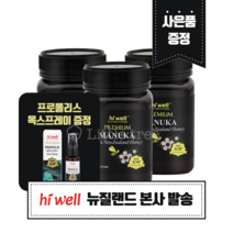 [뉴질랜드 본사 발송] 하이웰 마누카꿀 MGO830+ (UMF20+) 500g 3개