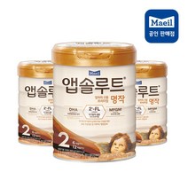 앱솔루트 프리미엄 명작 분유 2단계, 800g, 4개