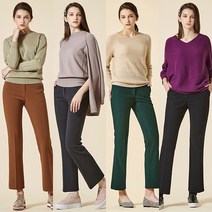 라이브온 하이텐션 세미플레어 밴딩 팬츠 4종 택1