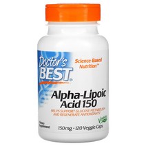 닥터스베스트 알파리포산 150mg 베지 캡슐 120정, 120개
