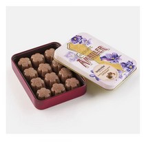 Amatller Milk Chocolate Crocant Pralines Tin 아마틀러 밀크 초콜릿 크로칸트 플라워 프랄린 틴 72g 4팩