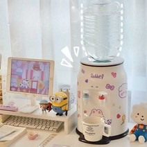 자유상점 미니온수기 가정용 직수온수기 전기온수기, 흑백 사각형